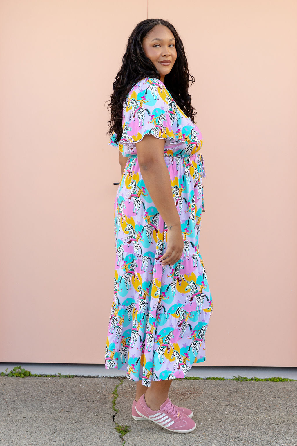 Charlize Maxi Dress in Yee-Har by Deb McNaughton