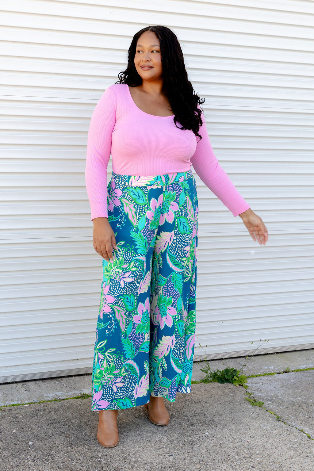 Larsa Pant in Kosum Pink