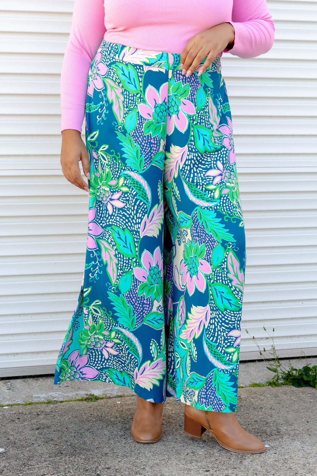 Larsa Pant in Kosum Pink