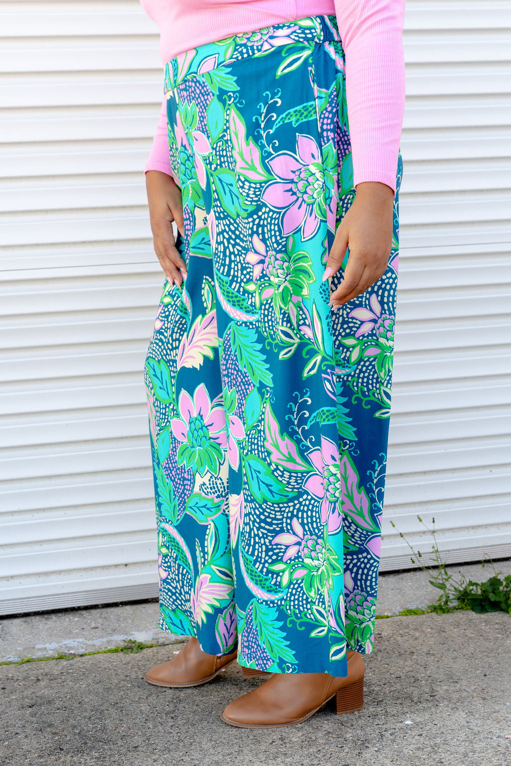 Larsa Pant in Kosum Pink