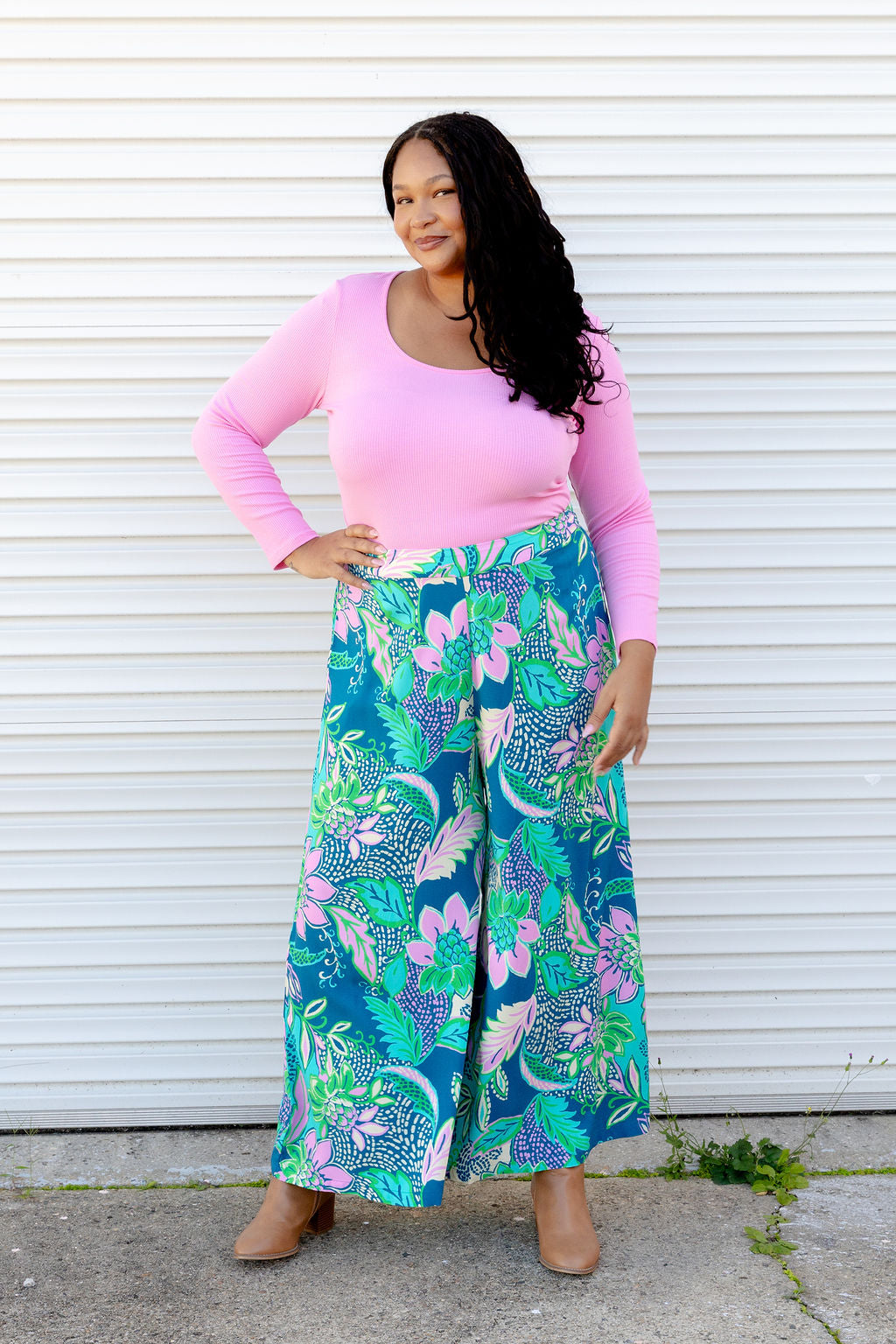 Larsa Pant in Kosum Pink