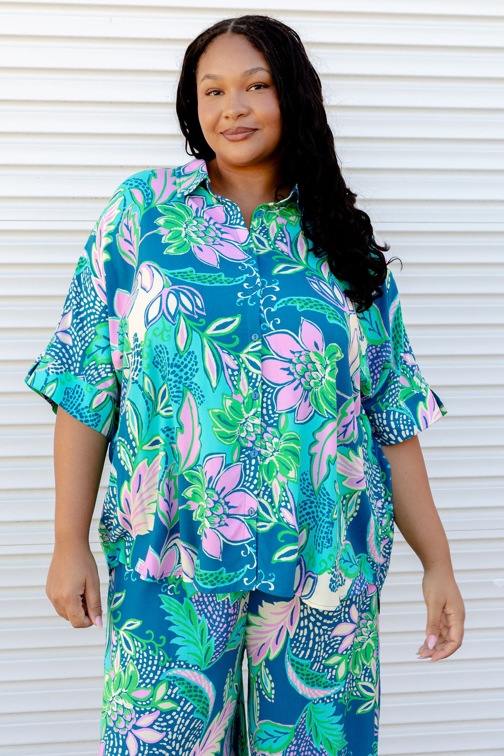 Tammin Shirt in Kosum Pink