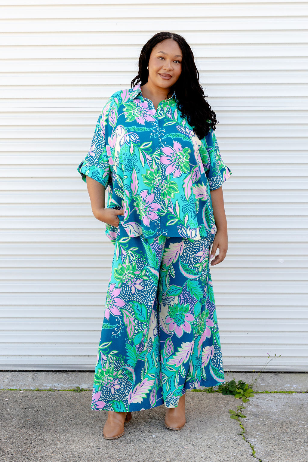 Tammin Shirt in Kosum Pink