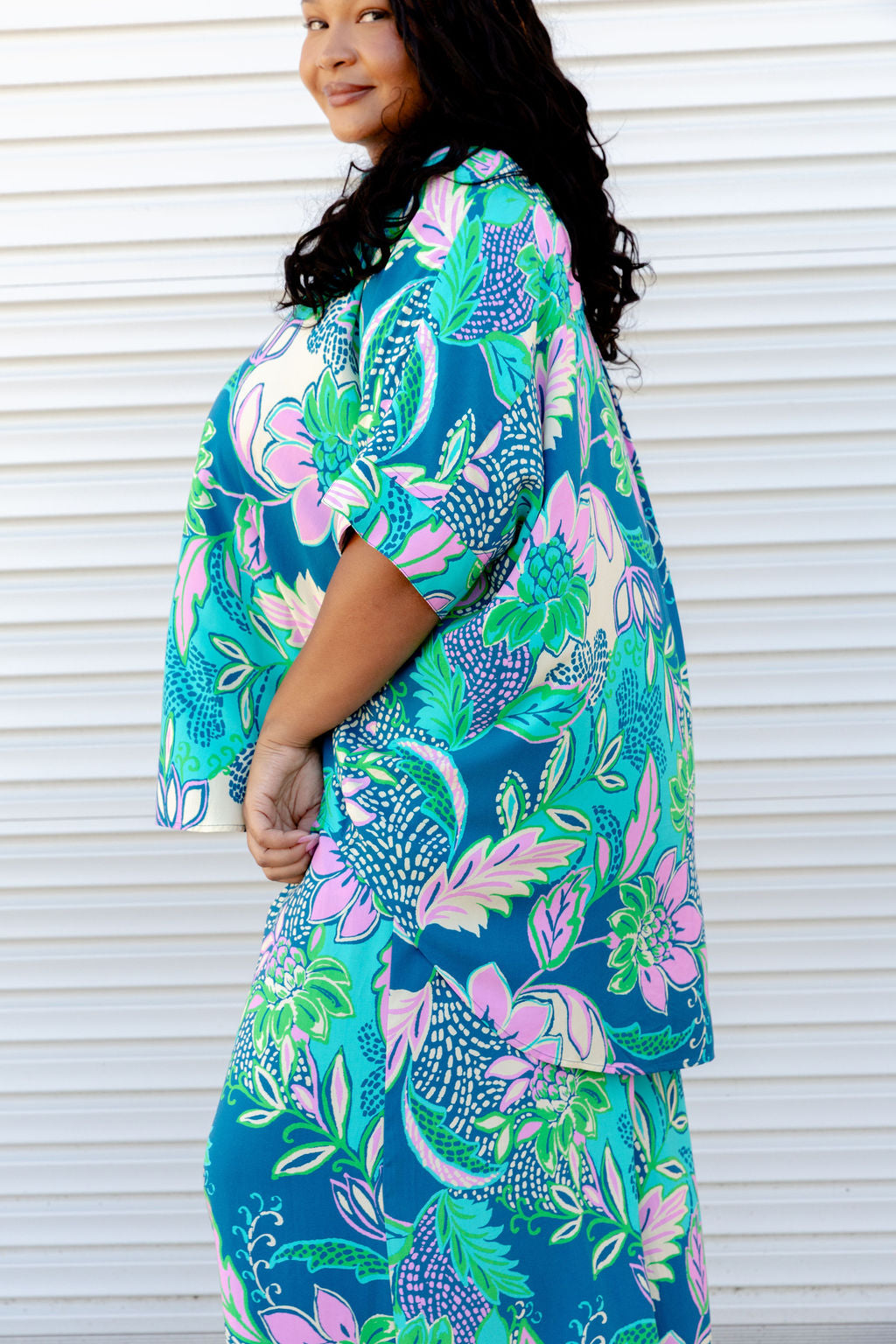 Tammin Shirt in Kosum Pink