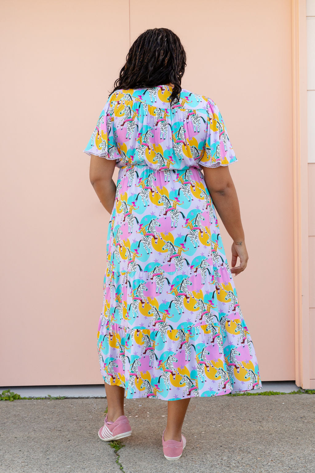 Charlize Maxi Dress in Yee-Har by Deb McNaughton