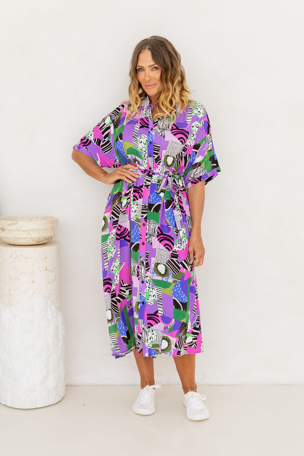 Maddy Midi Dress in Dazzle