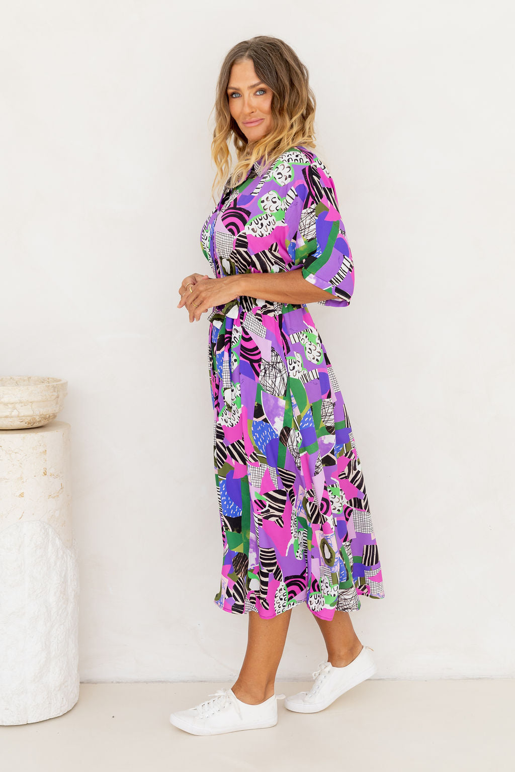 Maddy Midi Dress in Dazzle