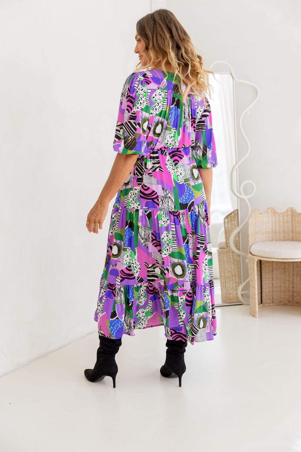 Billie Maxi Dress in Dazzle