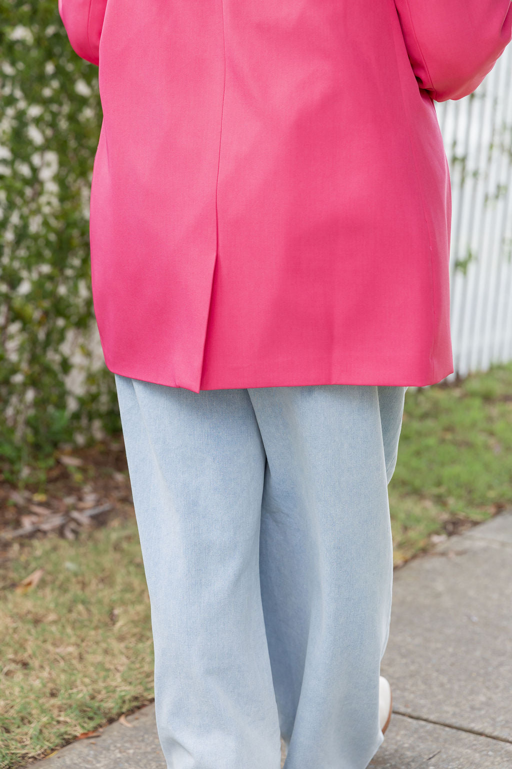 Celine Blazer in Fuchsia