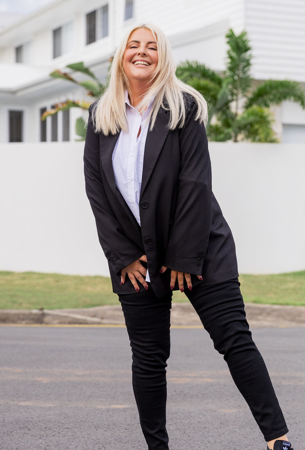 Celine Blazer in Black