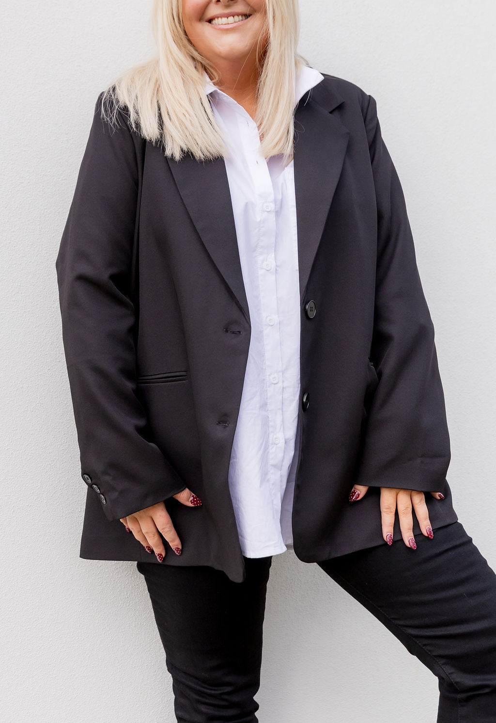 Celine Blazer in Black