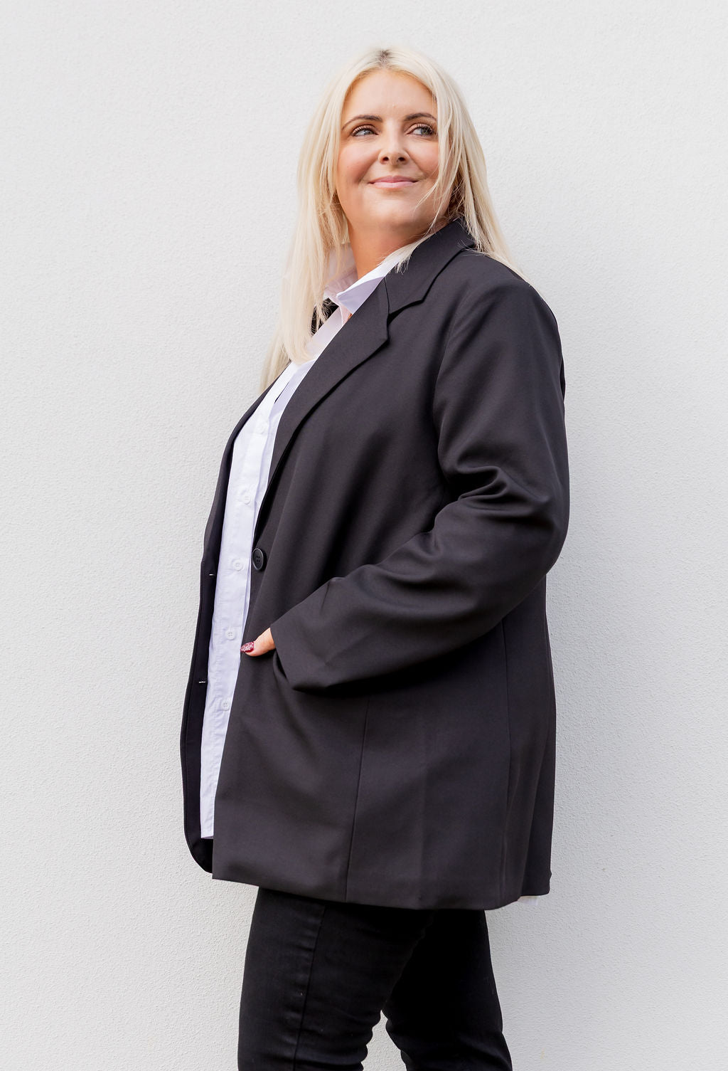 Celine Blazer in Black