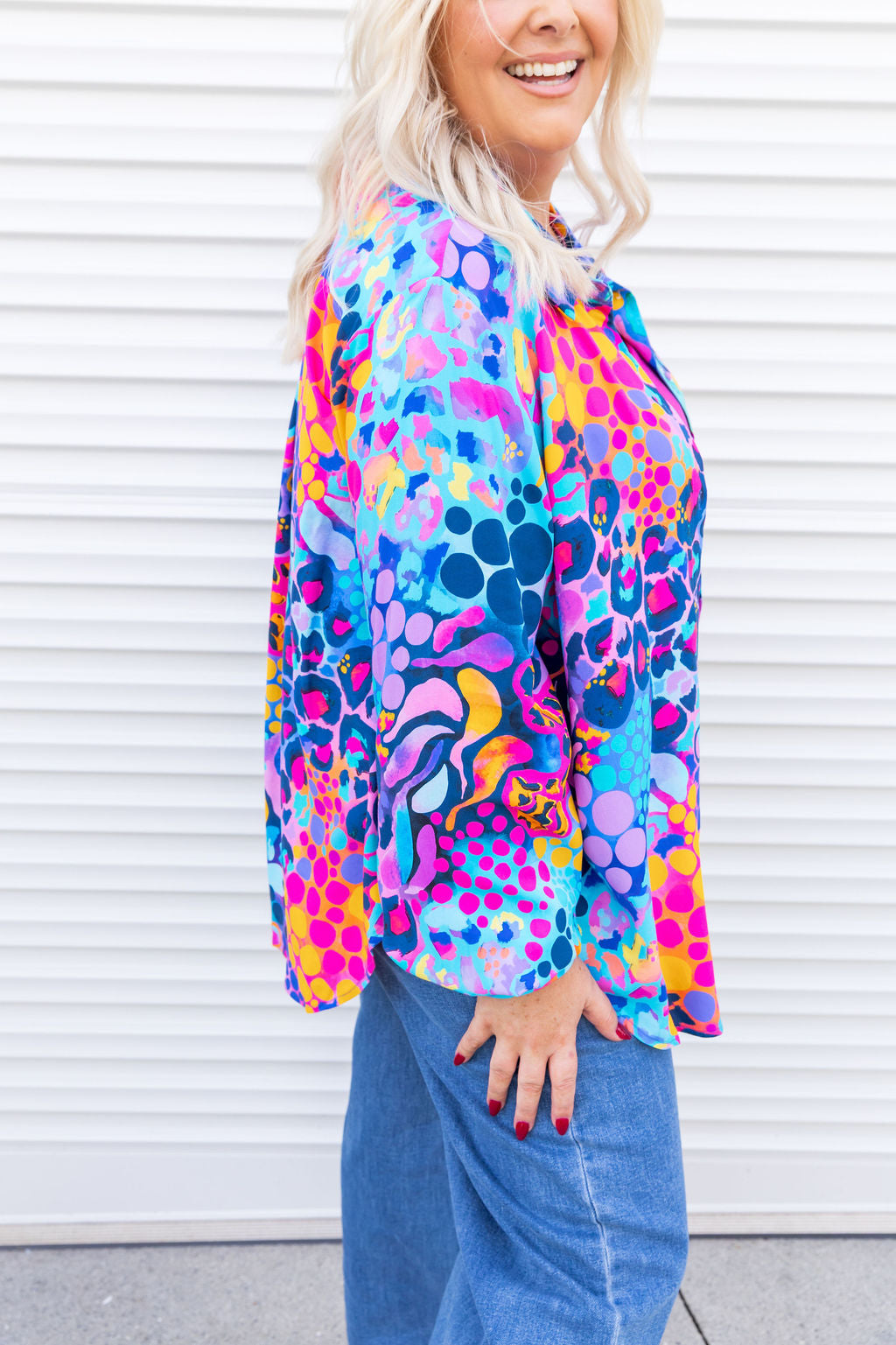 Lana Shirt in Remix by Kasey Rainbow
