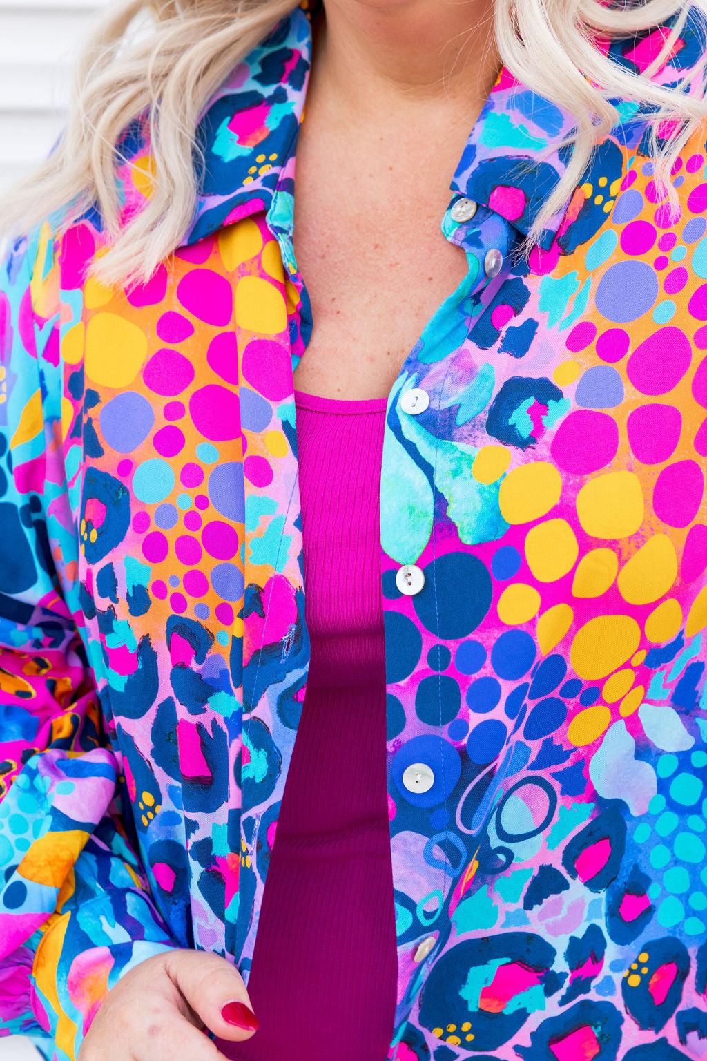 Lana Shirt in Remix by Kasey Rainbow
