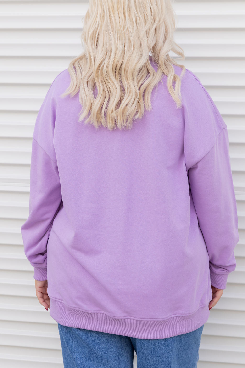 Evan Sweatshirt in Hey Hey Purple