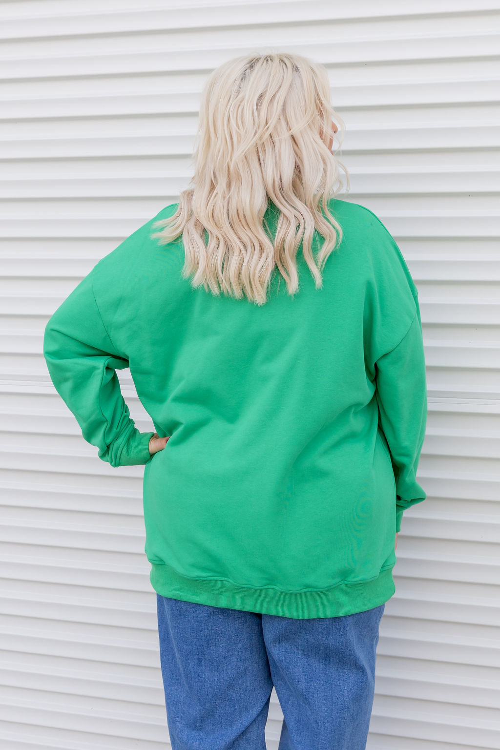 Evan Sweatshirt in Hey Hey Green