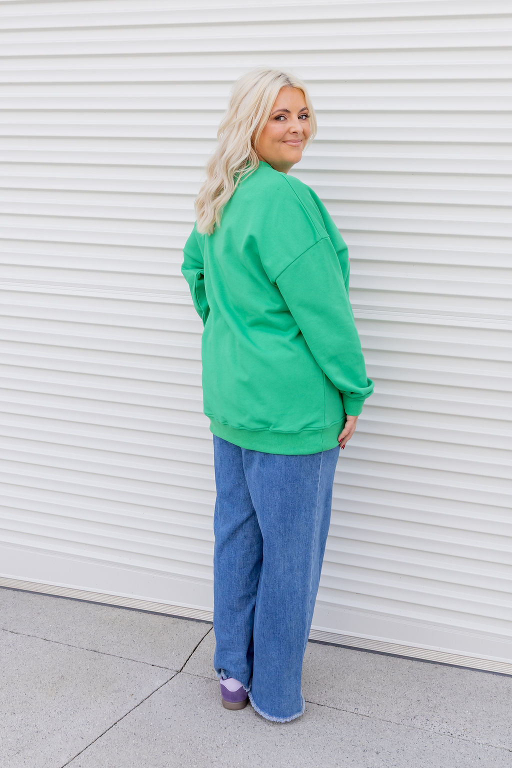 Evan Sweatshirt in Hey Hey Green