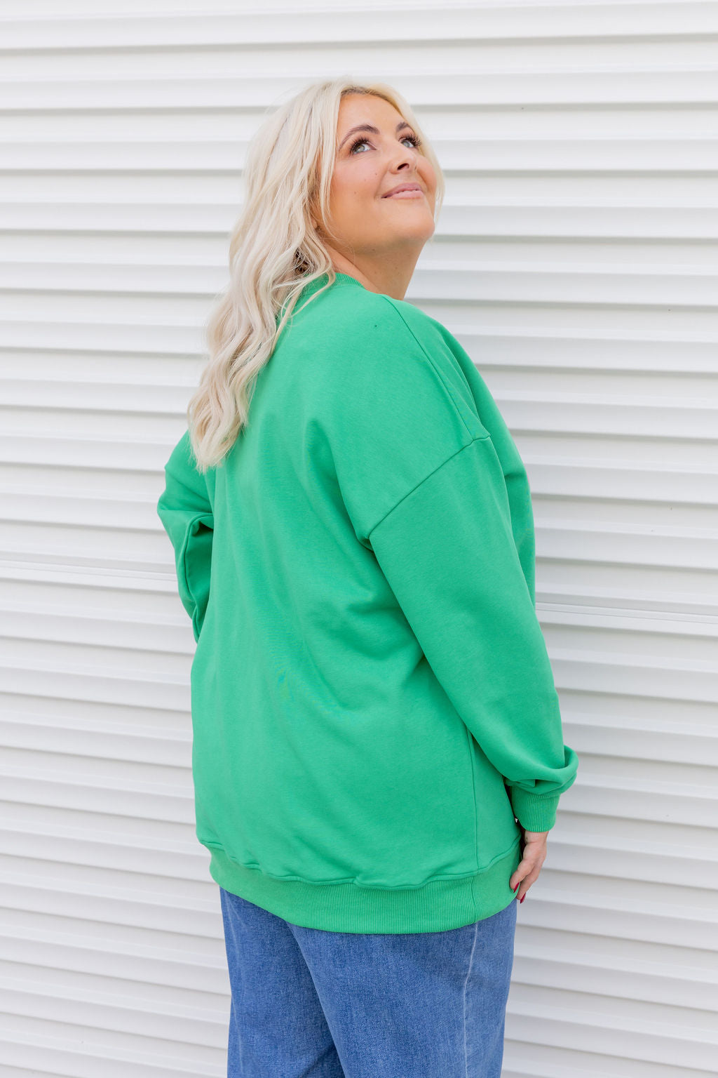 Evan Sweatshirt in Hey Hey Green