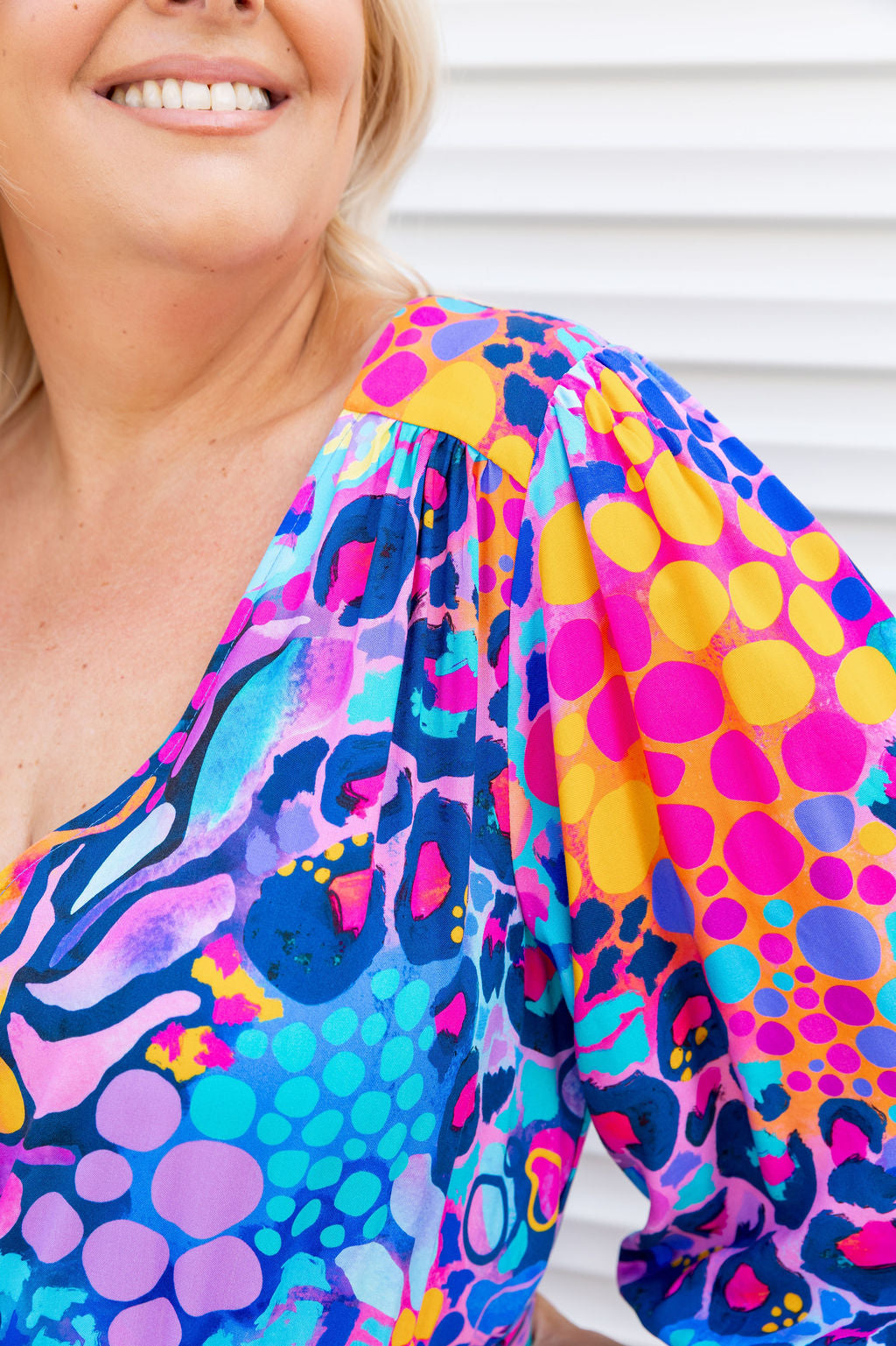 Billie Dress in Remix by Kasey Rainbow