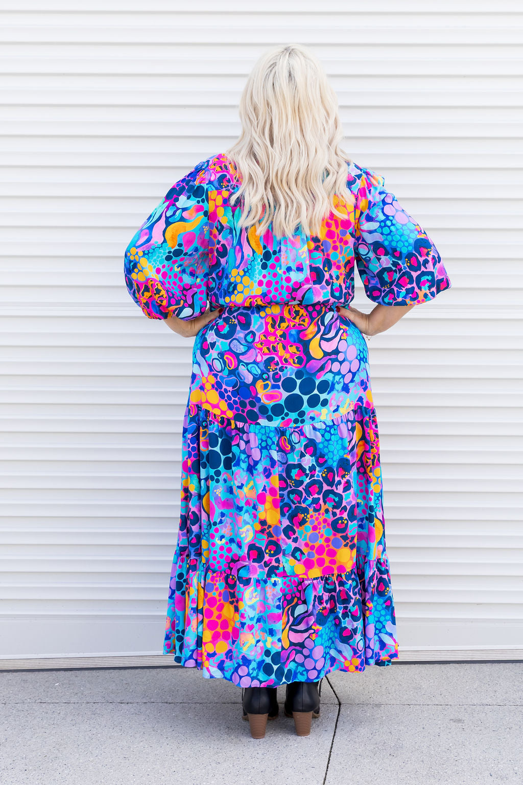 Billie Dress in Remix by Kasey Rainbow