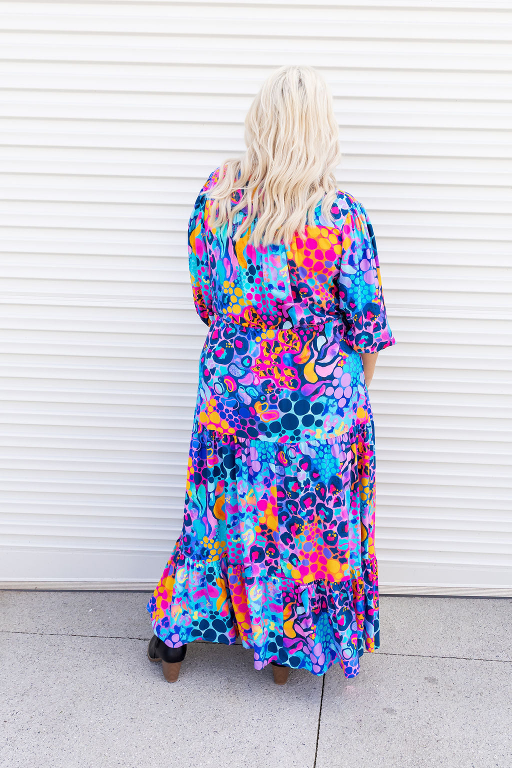 Billie Dress in Remix by Kasey Rainbow