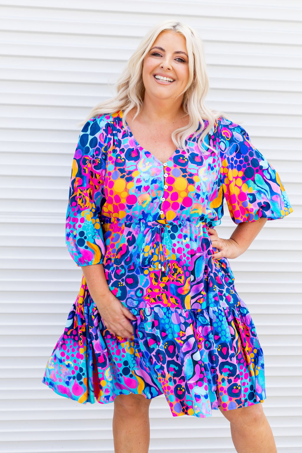 Ziggy Dress in Remix by Kasey Rainbow