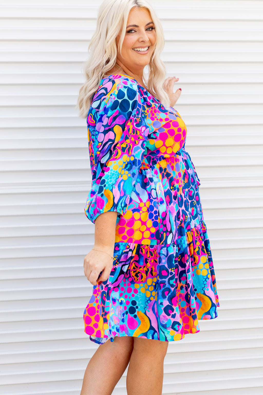 Ziggy Dress in Remix by Kasey Rainbow