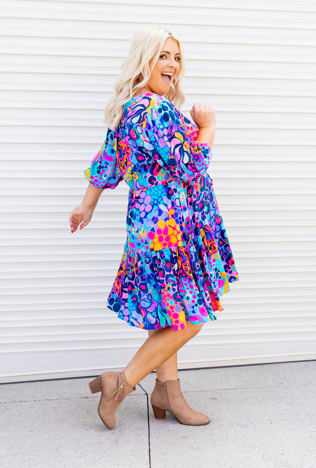 Ziggy Dress in Remix by Kasey Rainbow