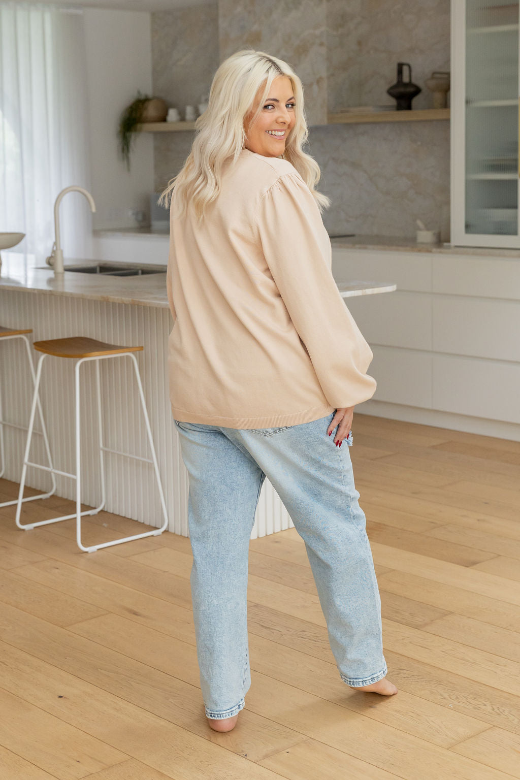 Vada Knit in Champagne