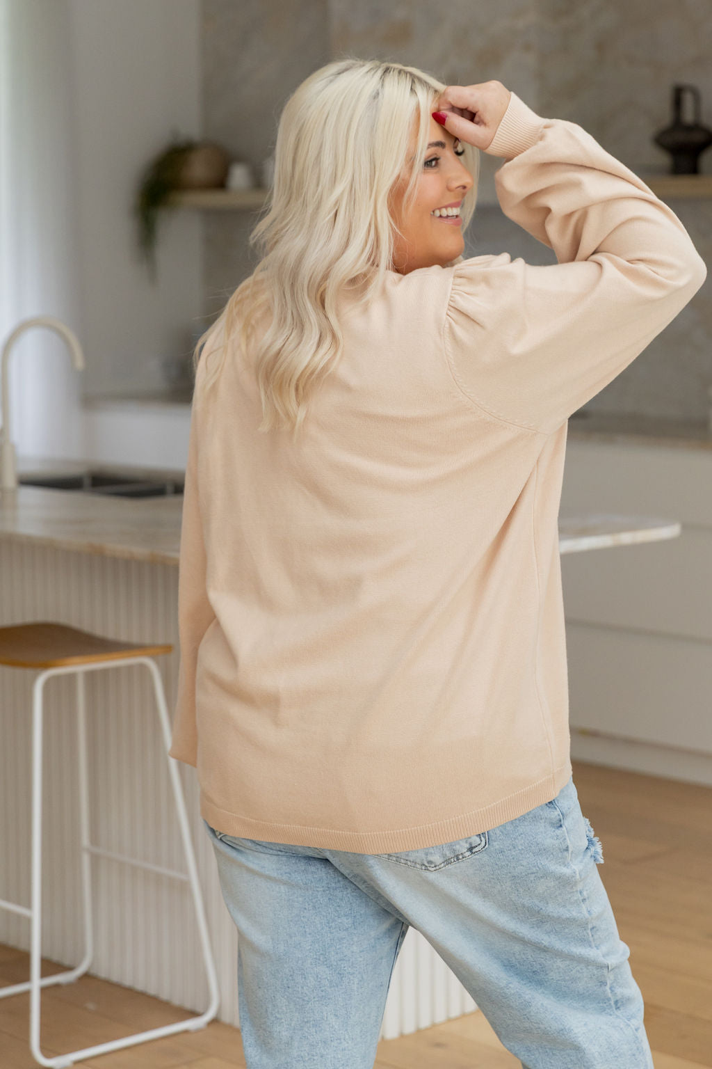 Vada Knit in Champagne