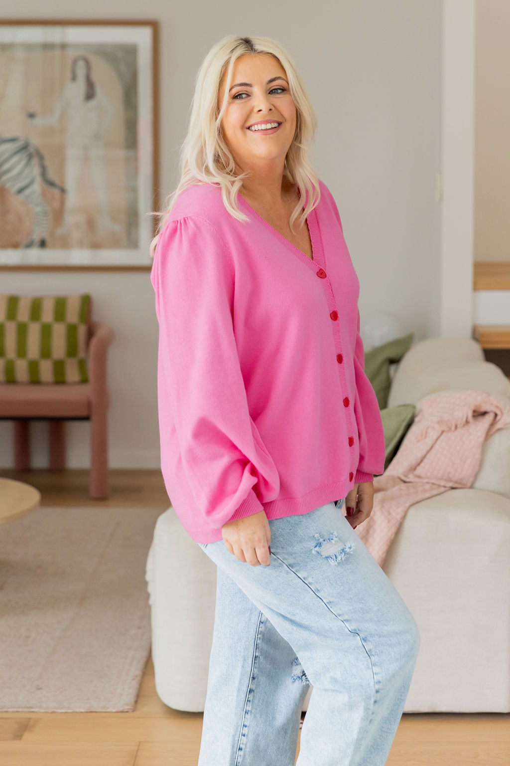 Vada Knit in Barbie