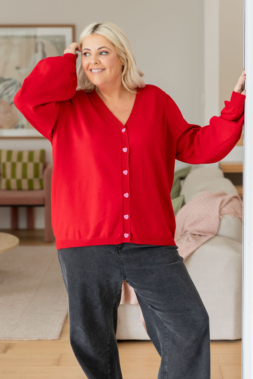 Vada Knit in Red