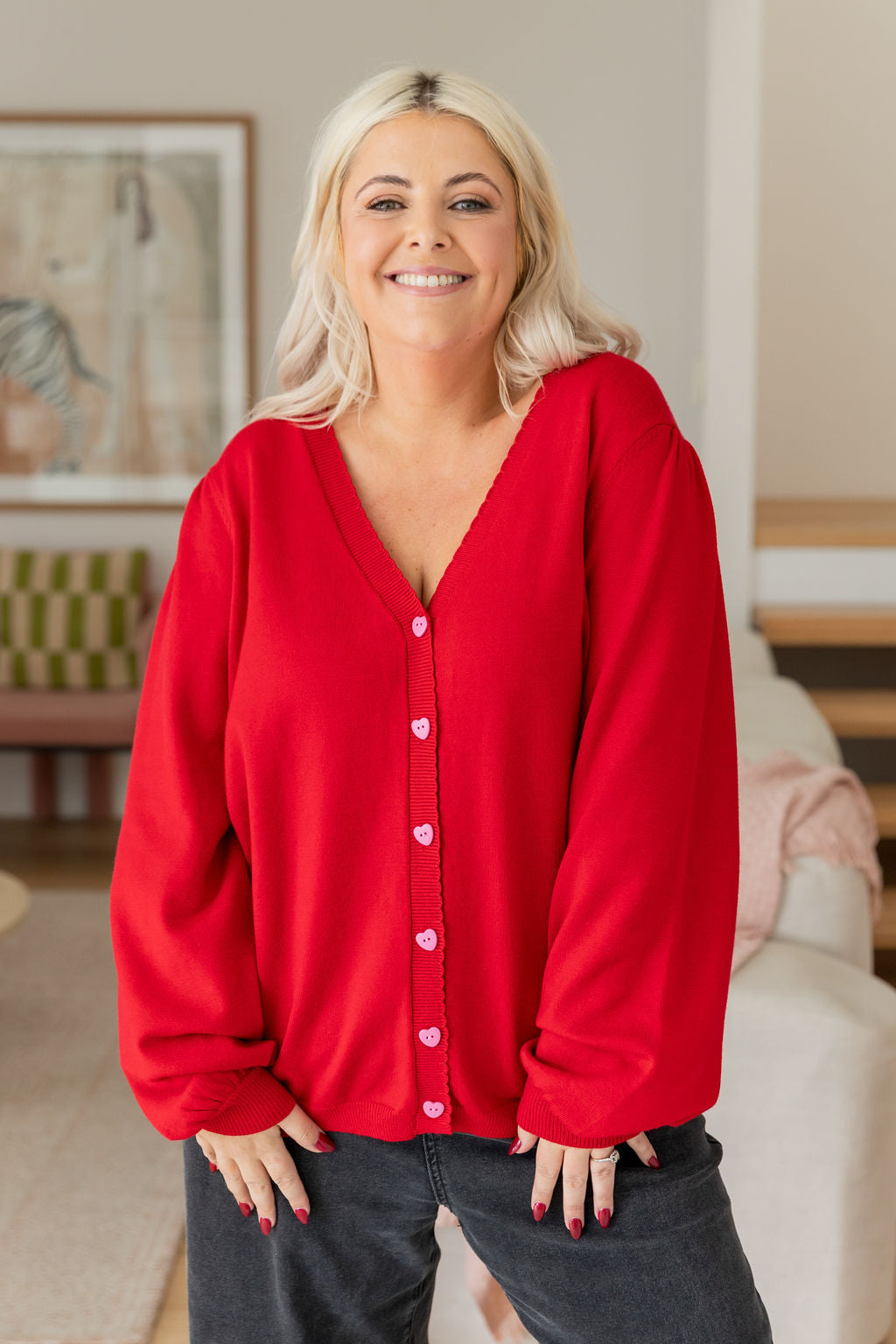 Vada Knit in Red