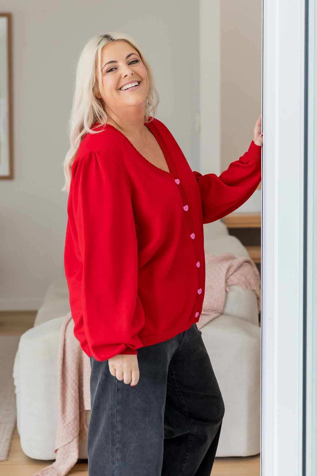 Vada Knit in Red