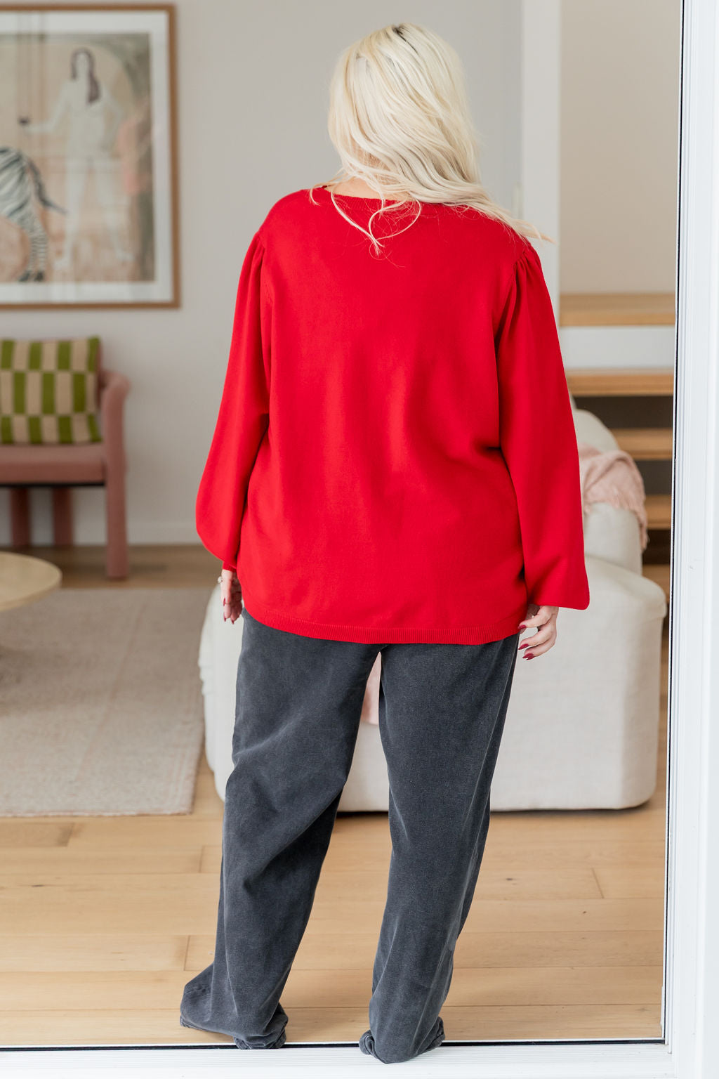 Vada Knit in Red
