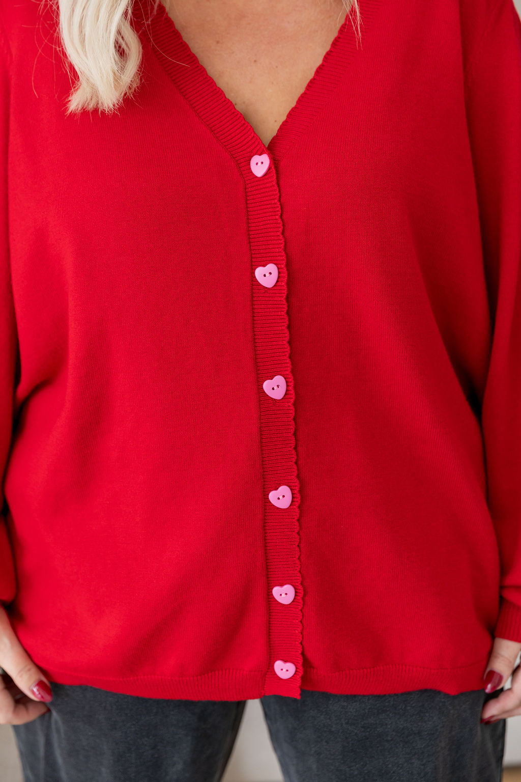 Vada Knit in Red