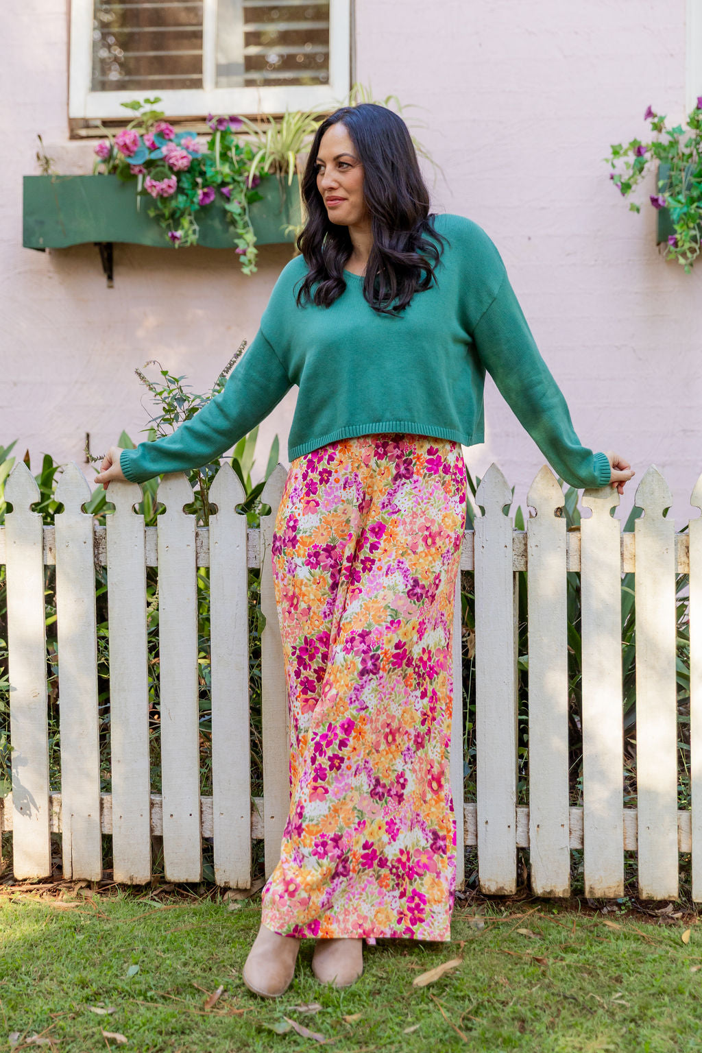 Larsa Pant in Giardino Fall
