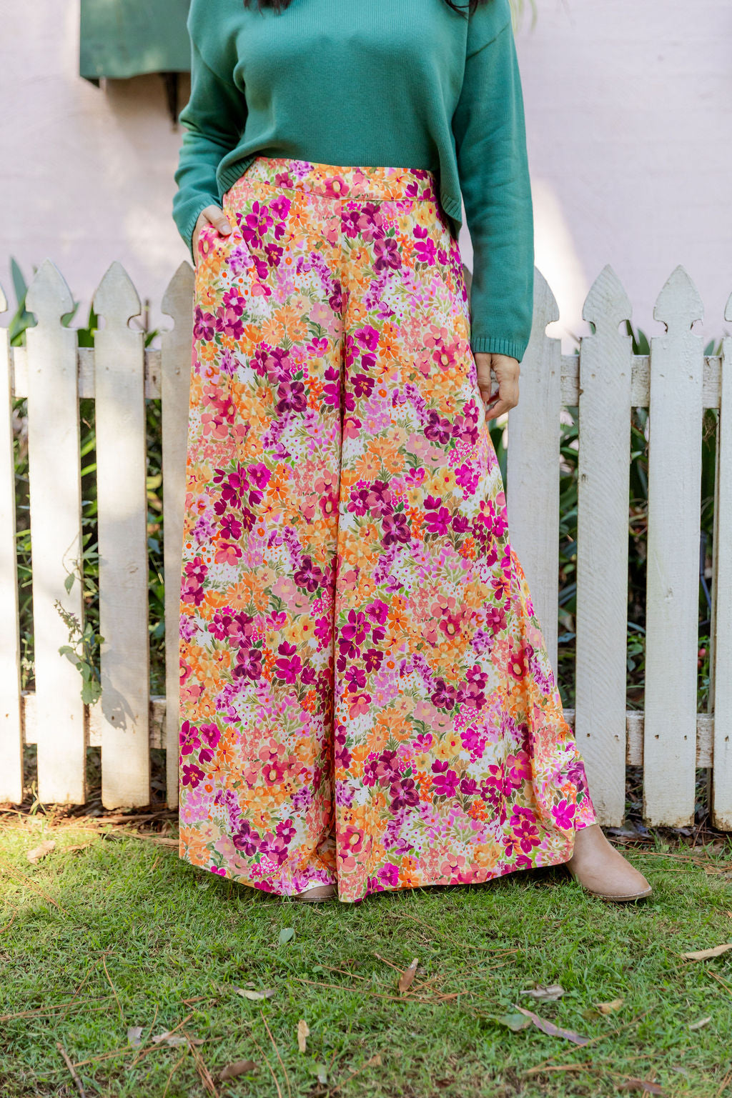 Larsa Pant in Giardino Fall