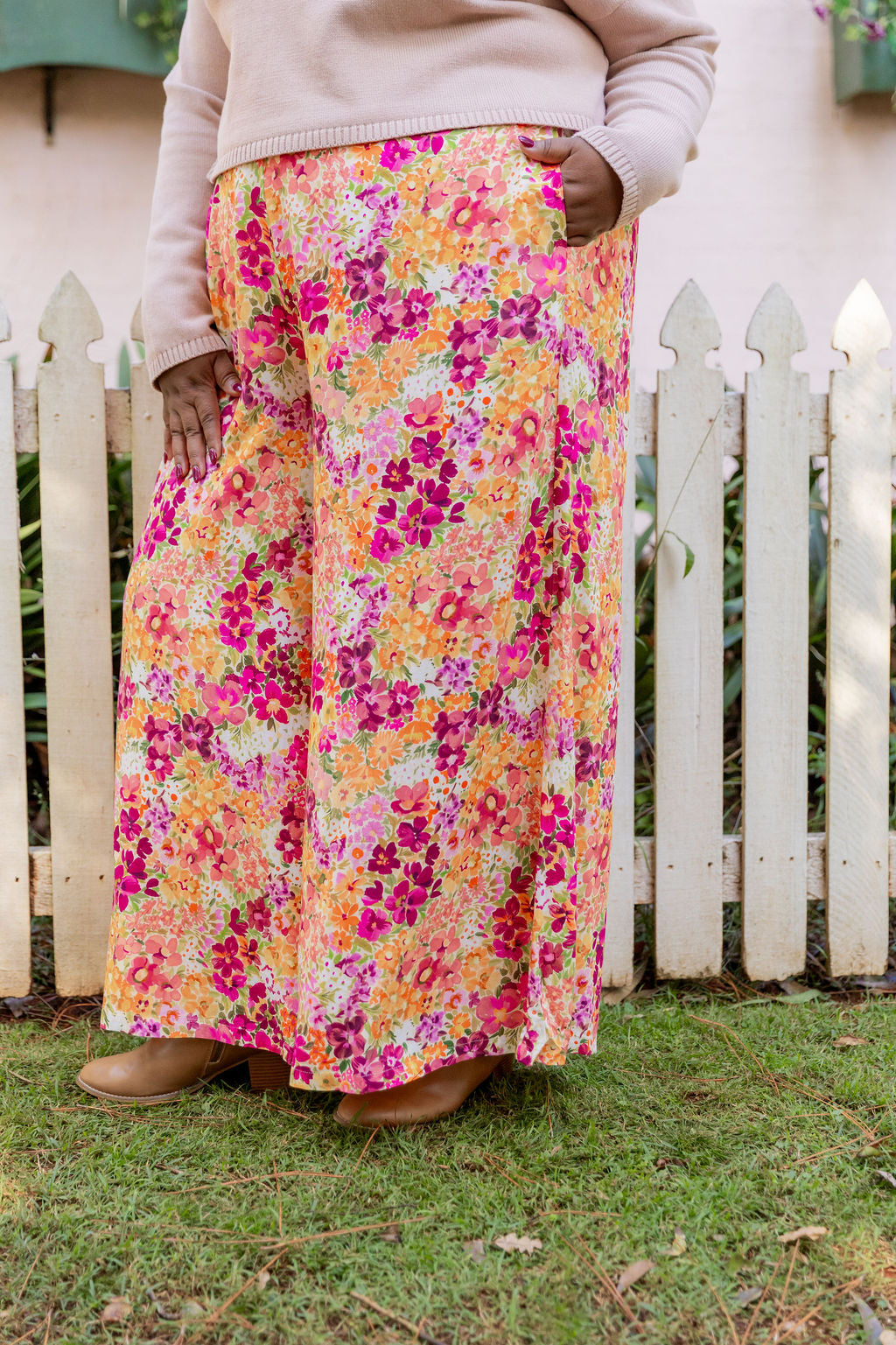Larsa Pant in Giardino Fall