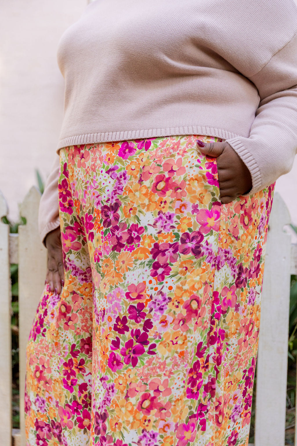 Larsa Pant in Giardino Fall