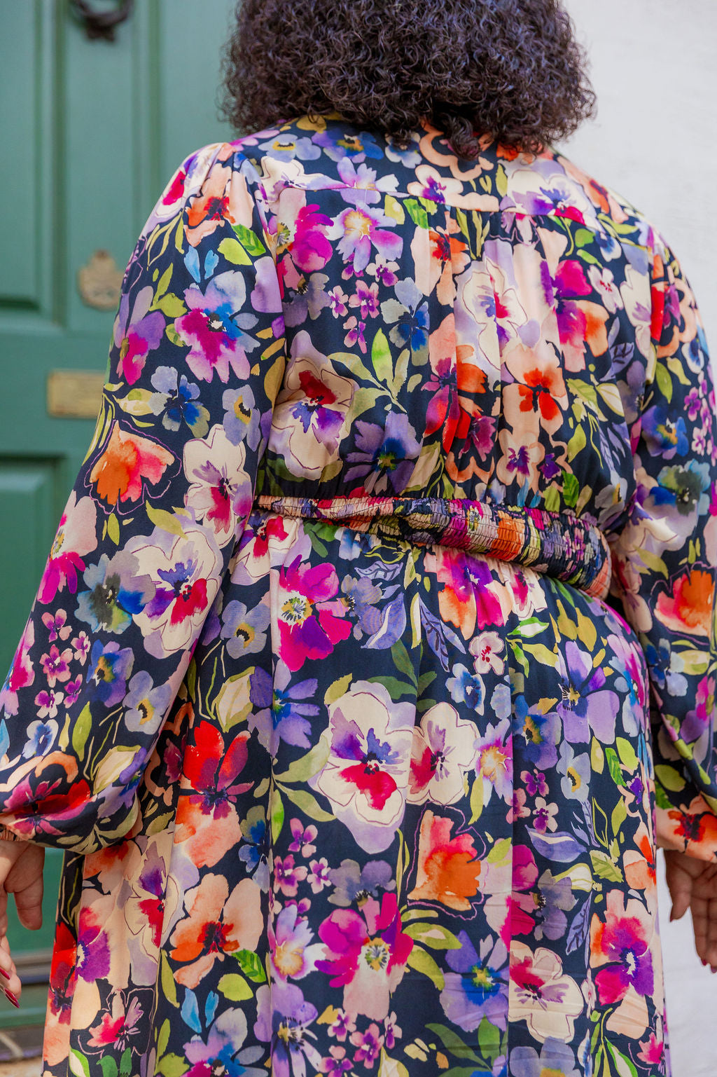 Aura Dress in Winter Bouquet