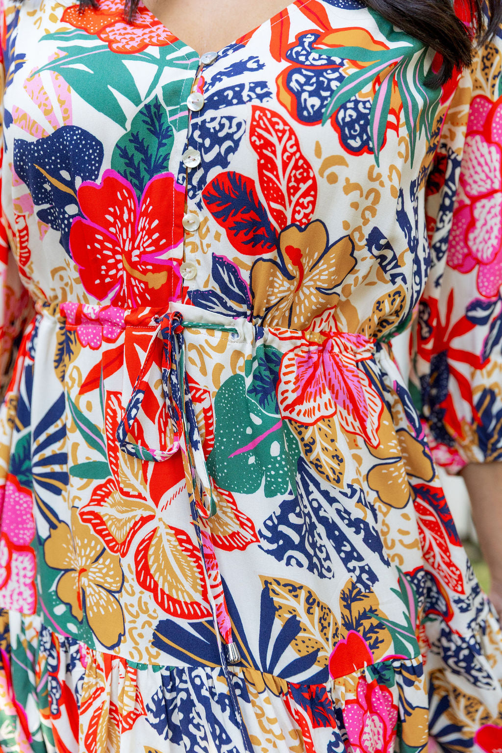 Ziggy Dress in Hibiscus
