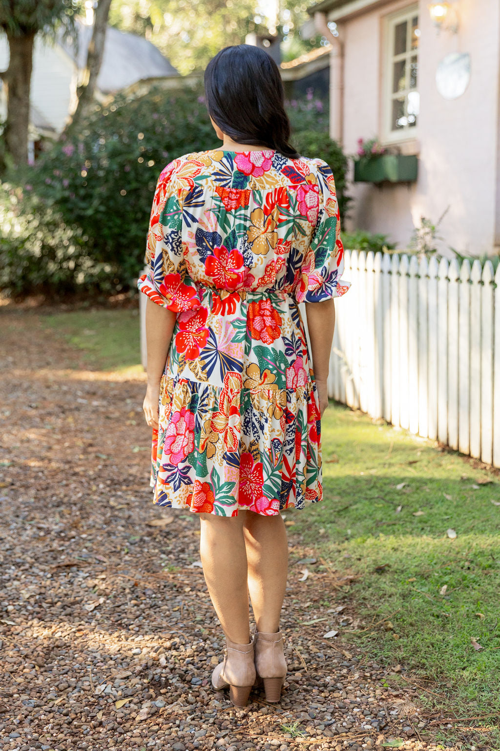 Ziggy Dress in Hibiscus