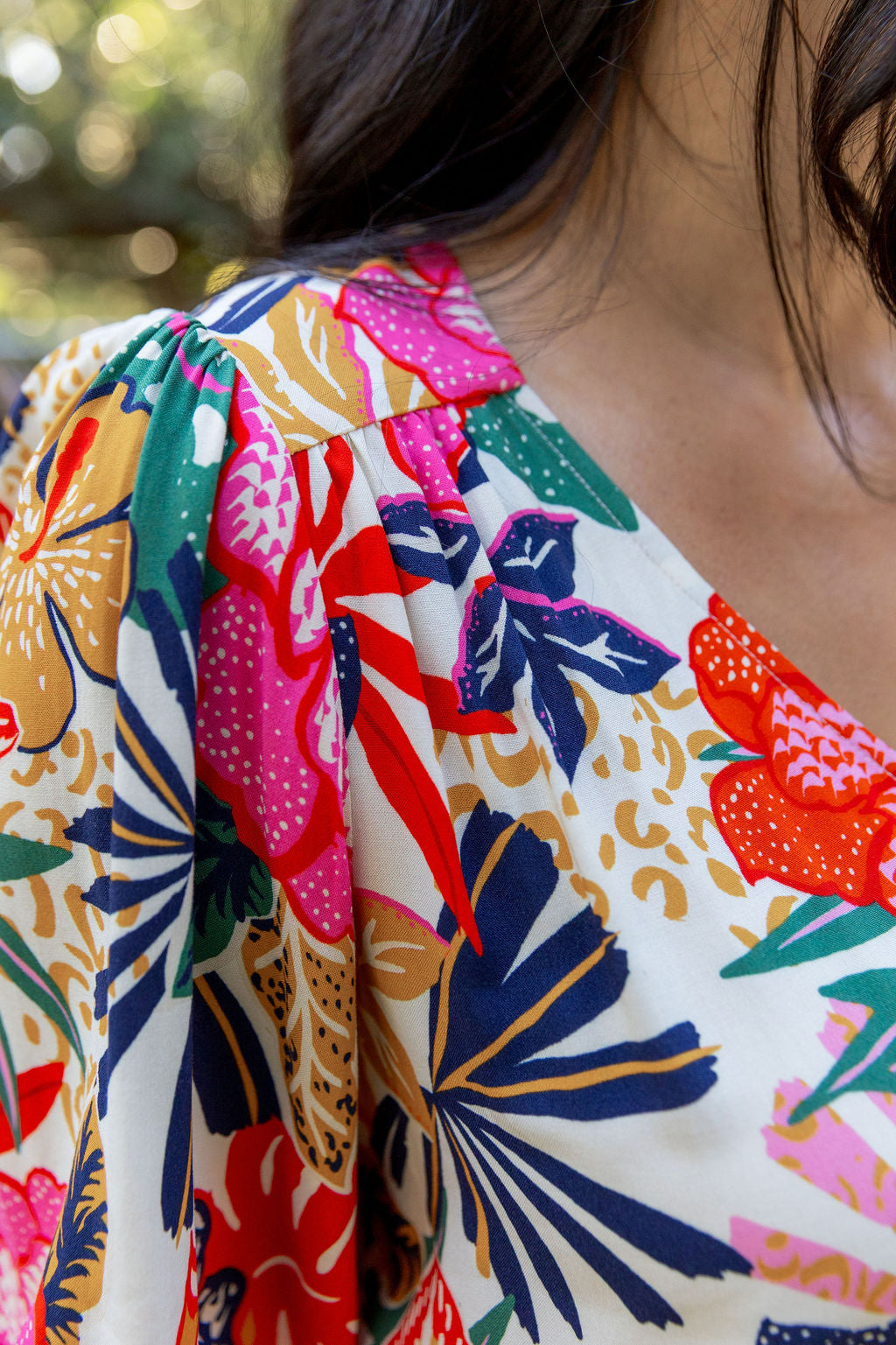 Ziggy Dress in Hibiscus