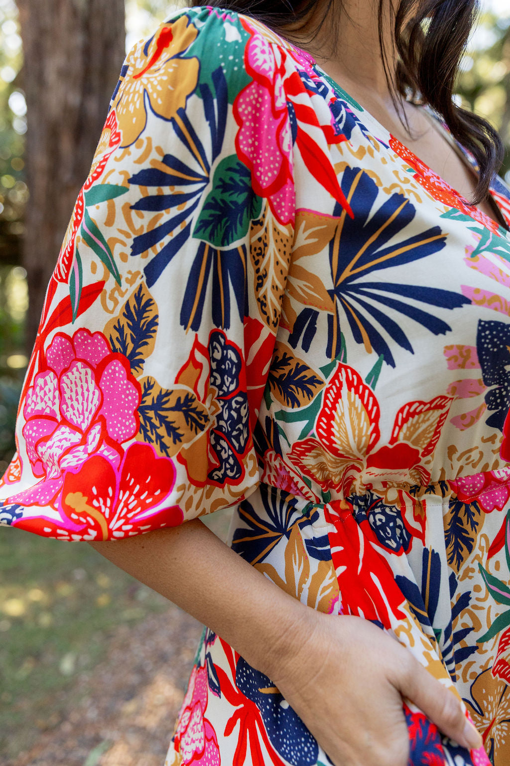Ziggy Dress in Hibiscus