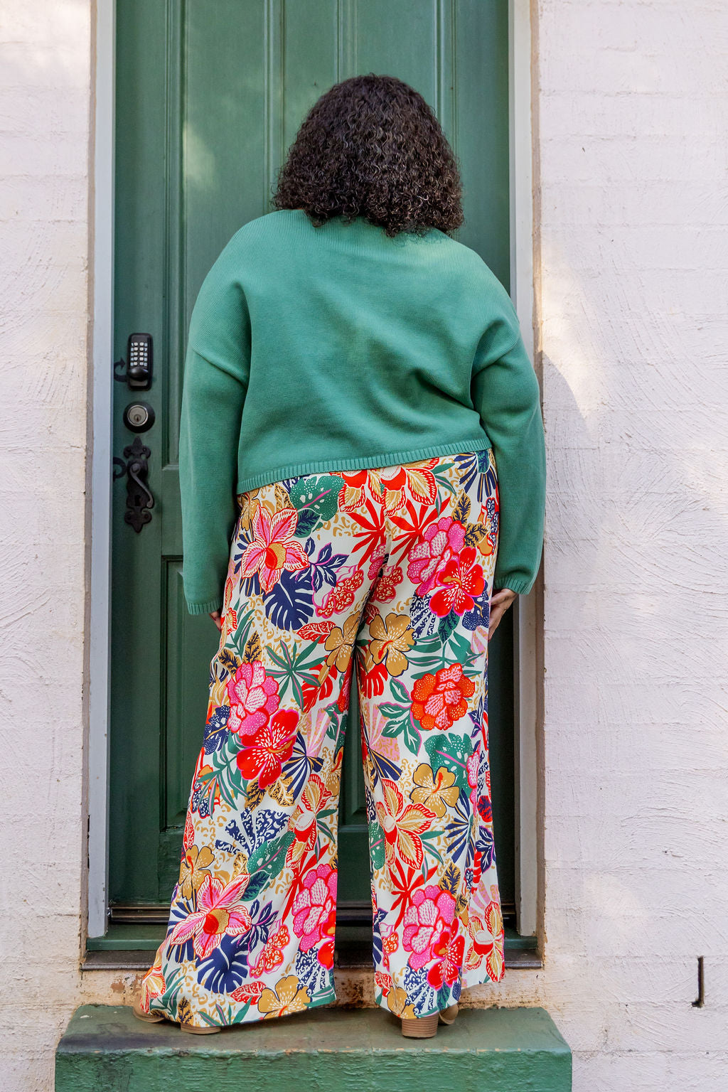 Gina Pant in Hibiscus