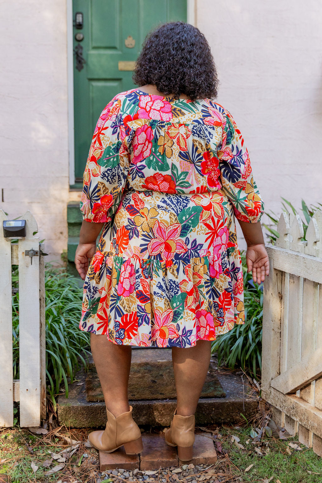 Ziggy Dress in Hibiscus