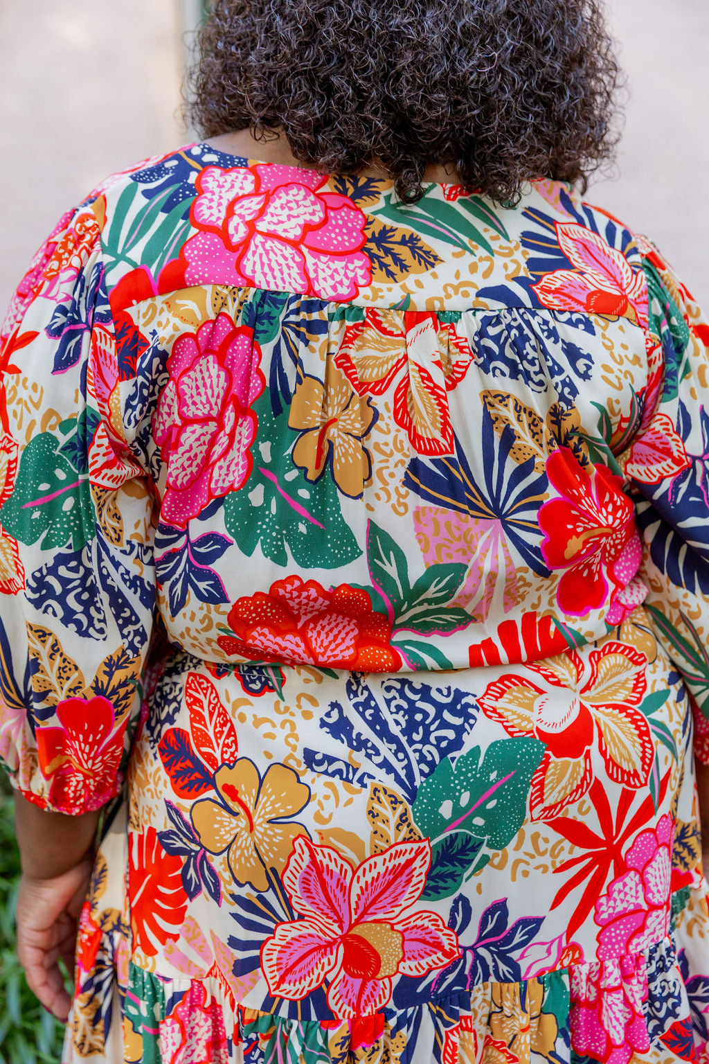 Ziggy Dress in Hibiscus