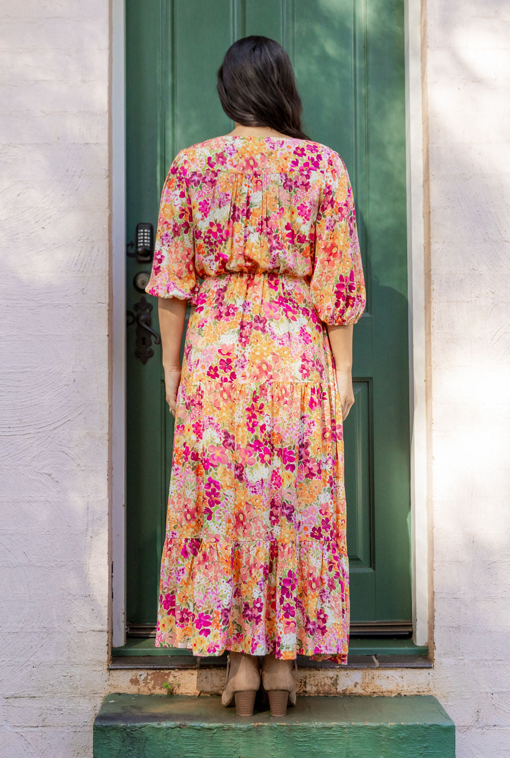 Billie Dress in Giardino Fall