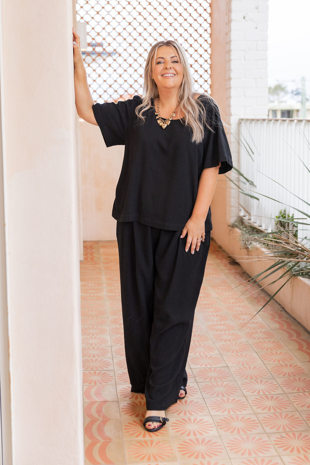Victoria Pants in Black